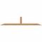 Ekena Millwork Portland Smooth Timber Gable Bracket, Western Red Cedar, 84"W x 17"H x 1 1/2"D x 3 1/2"F, 5/12 Pitch GBW084X17X0204POR00SWR - alternate 1
